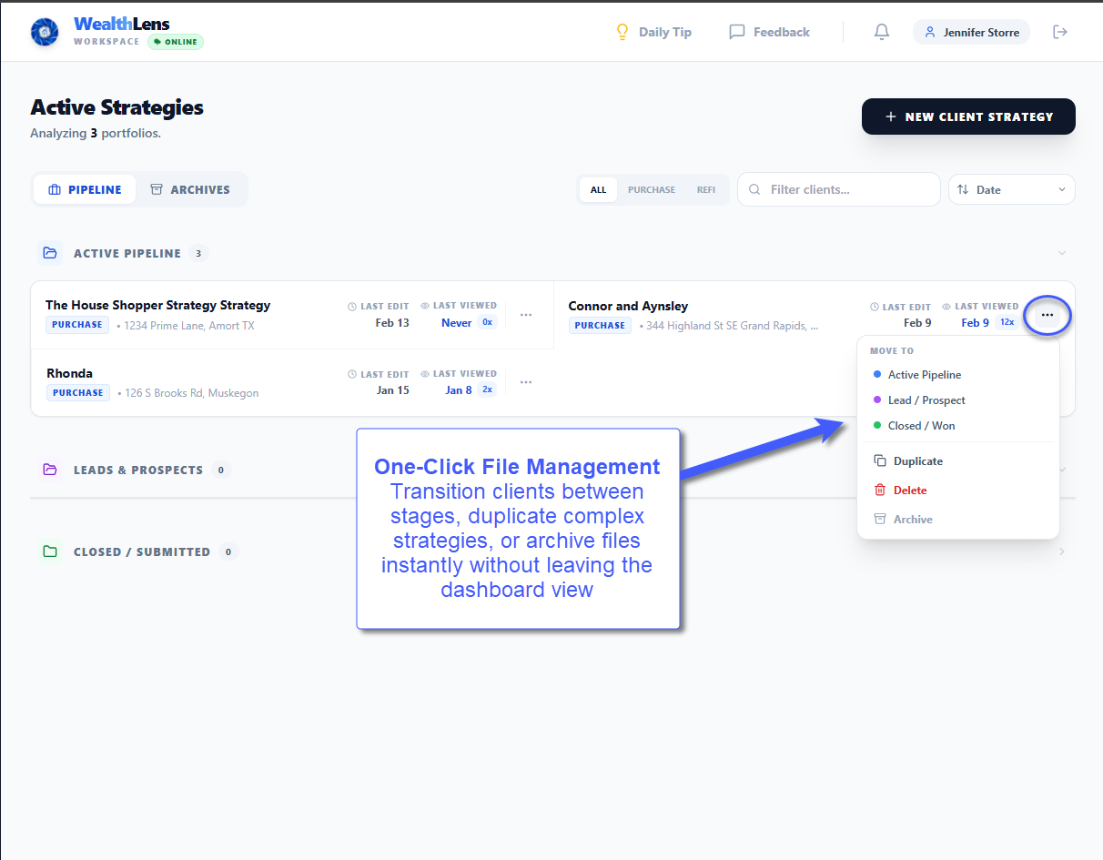 Redesigned Portfolio Dashboard - Image 3
